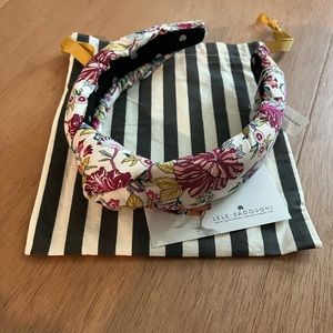 SOLD lele sadoughi Liberty London knotted Ciara headband
